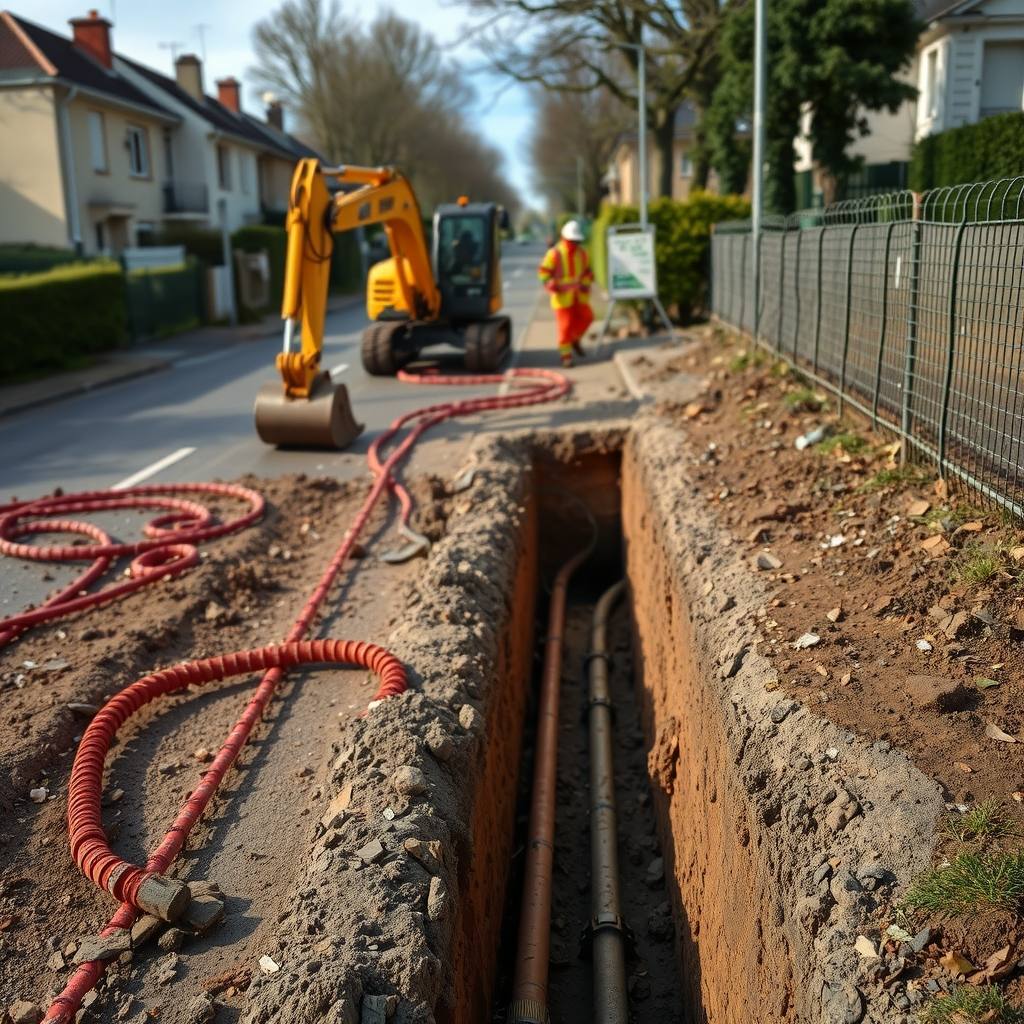 travaux publics à Aubervilliers (illustration)