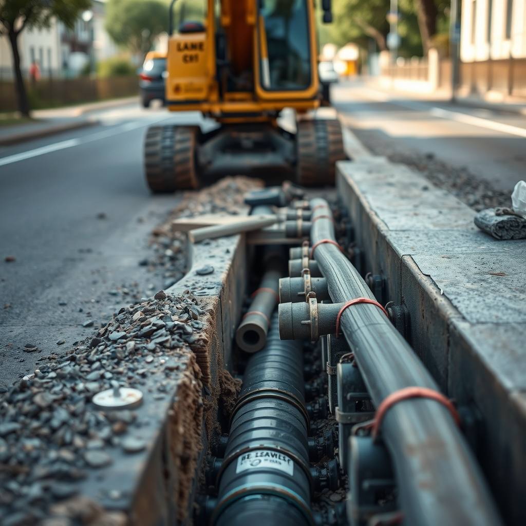 travaux publics à Aubervilliers (illustration)