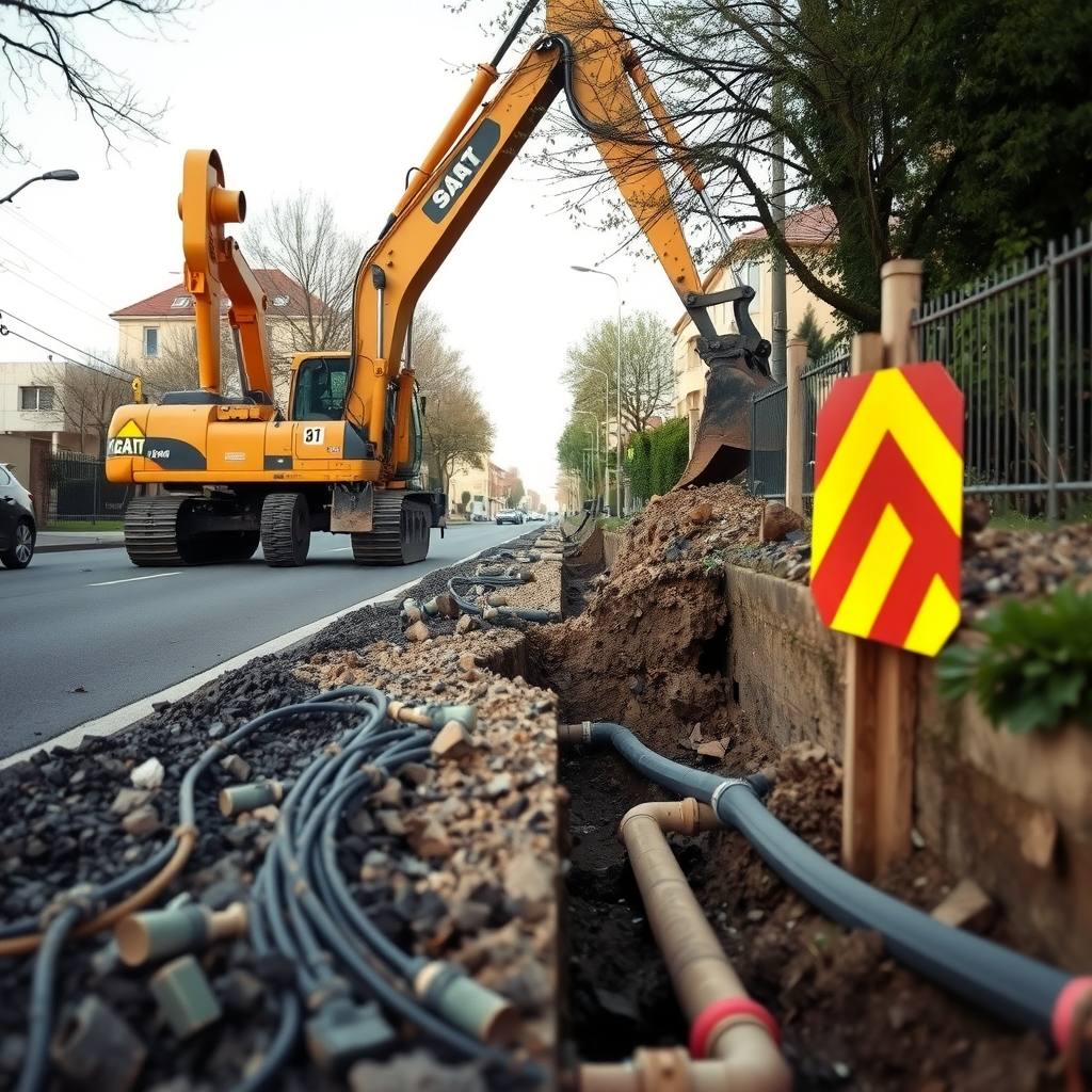 travaux publics à Boulogne-Billancourt (illustration)