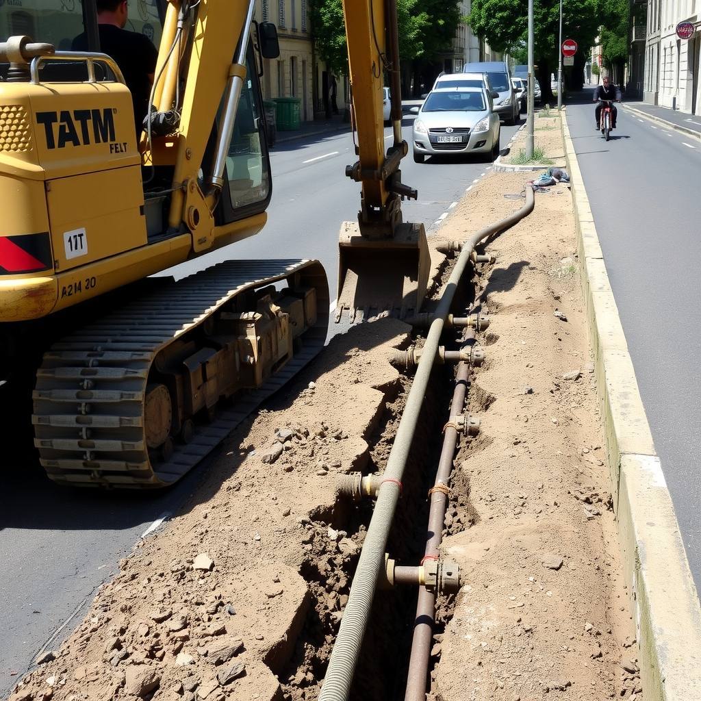travaux publics à Boulogne-Billancourt (illustration)