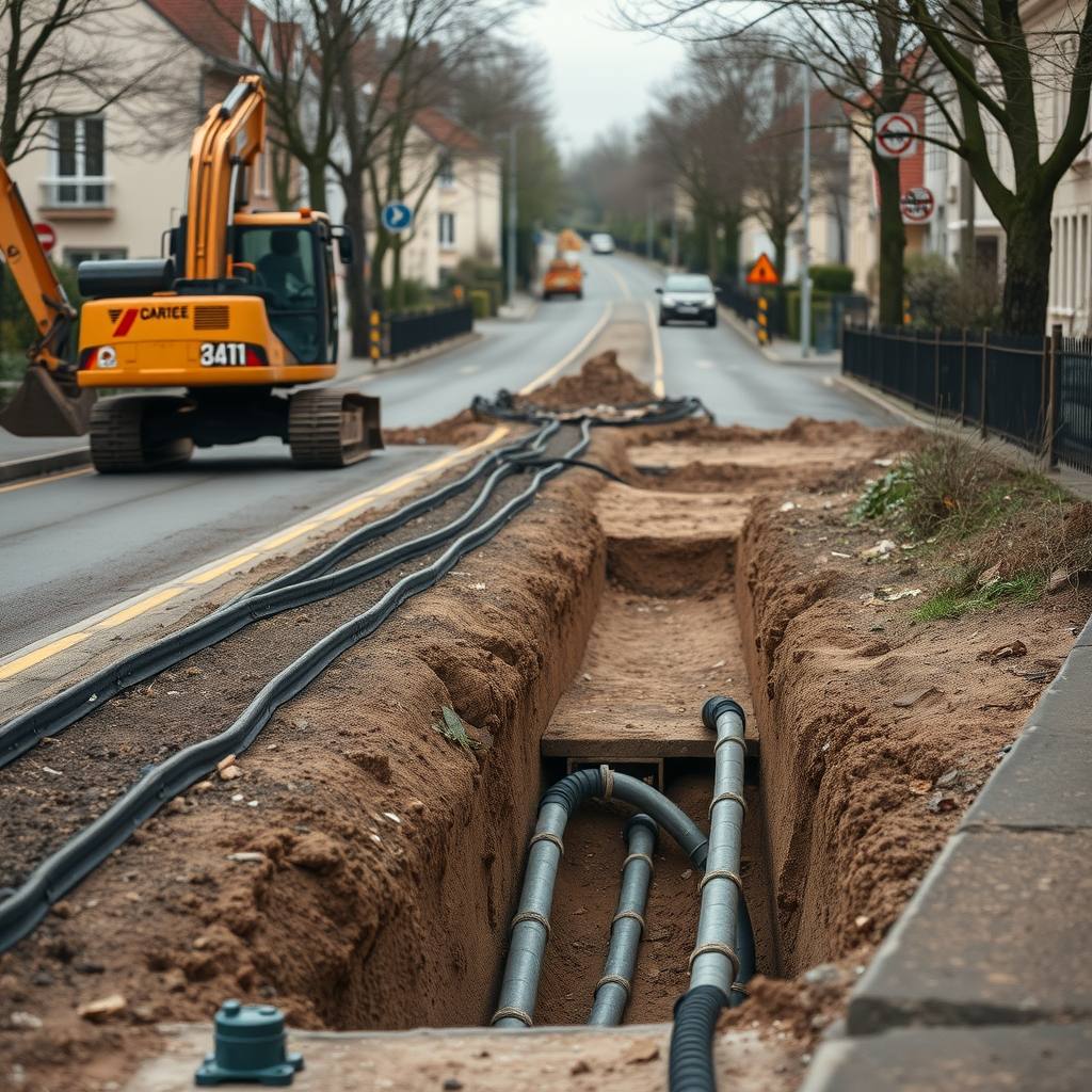 travaux publics à Levallois-Perret (illustration)