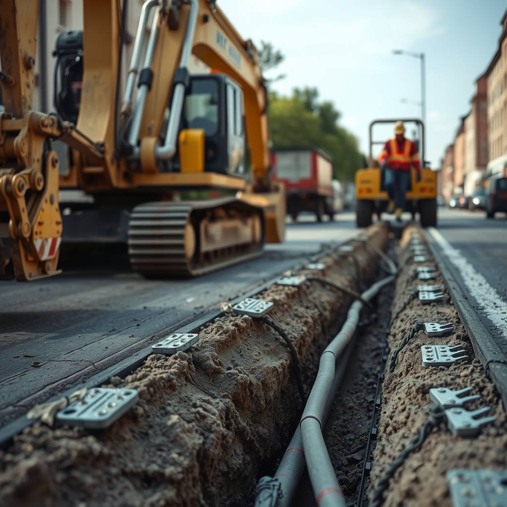 travaux publics à Levallois-Perret (illustration)