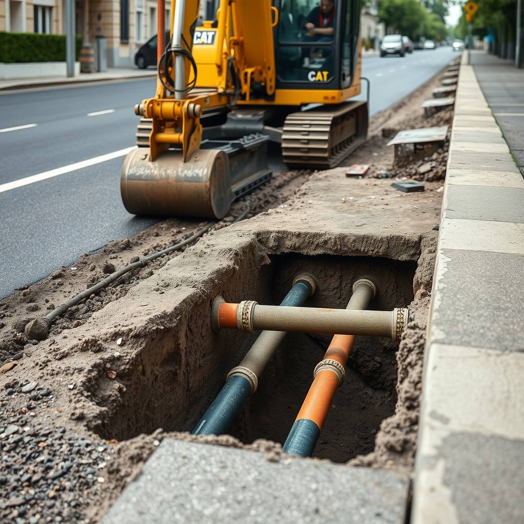 travaux publics à Levallois-Perret (illustration)