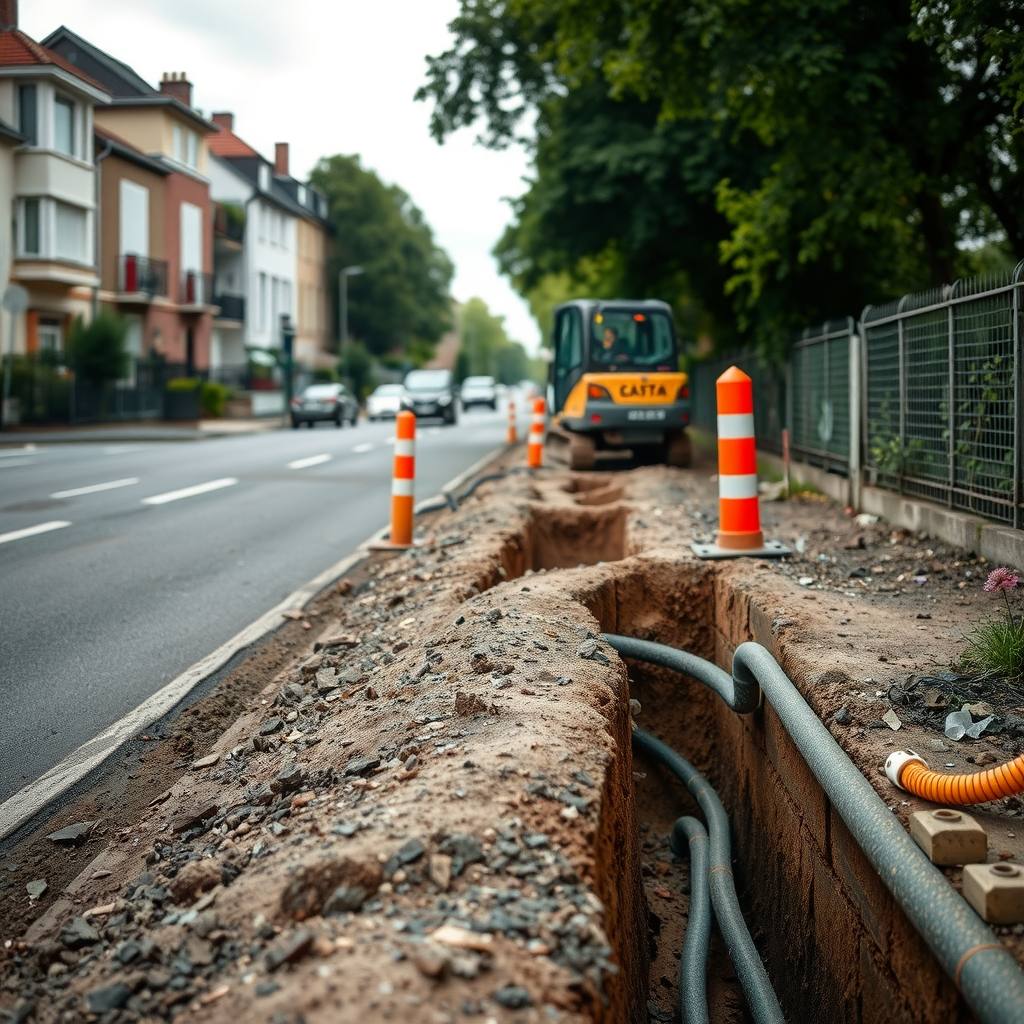 travaux publics à Montreuil (illustration)