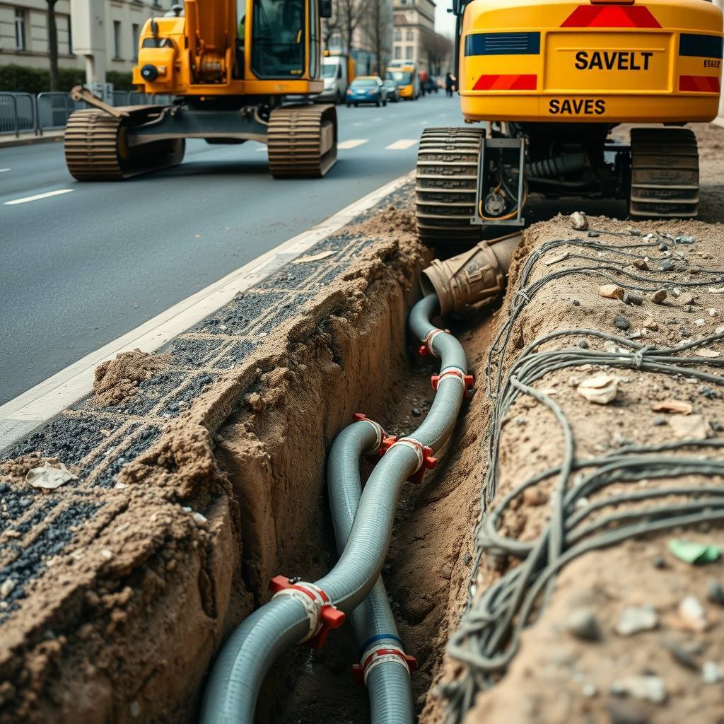 travaux publics à Montreuil (illustration)